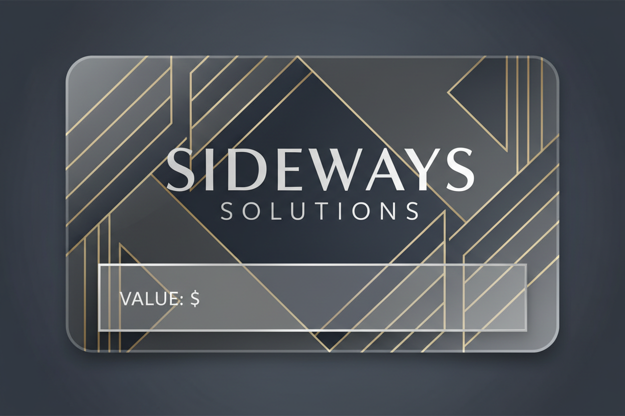 Change Sidaways to Sideways
