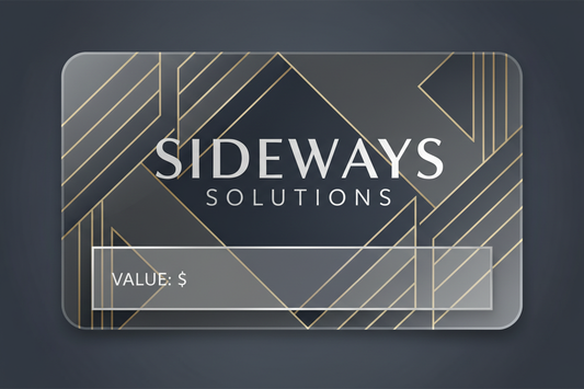 Change Sidaways to Sideways